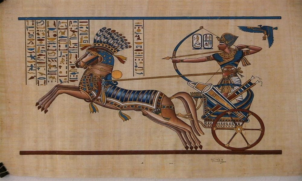 Os Faraós eram os monarcas que mandavam absolutos no Egito