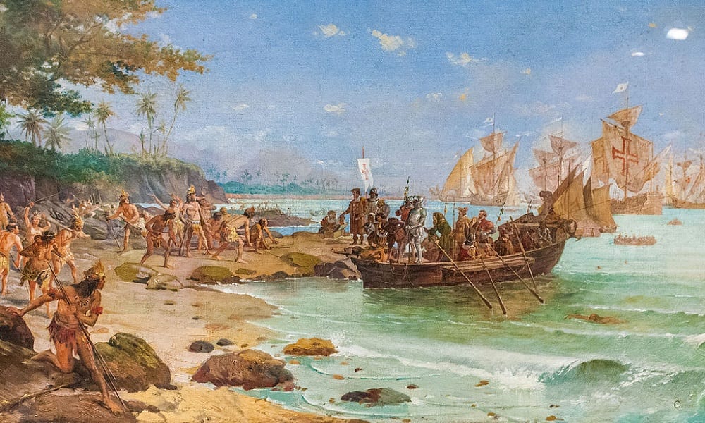 O Descobrimento do Brasil ocorreu na época das Grandes Navegações