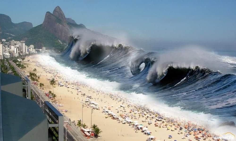 Você sabia que o Tsunami é uma onda girante e altamente destrutiva?
