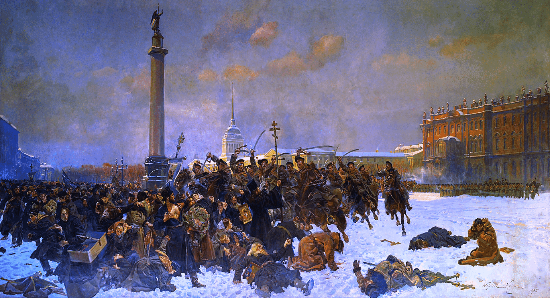 O Domingo Sangrento foi um massacre civil que ruiu o Czarismo russo