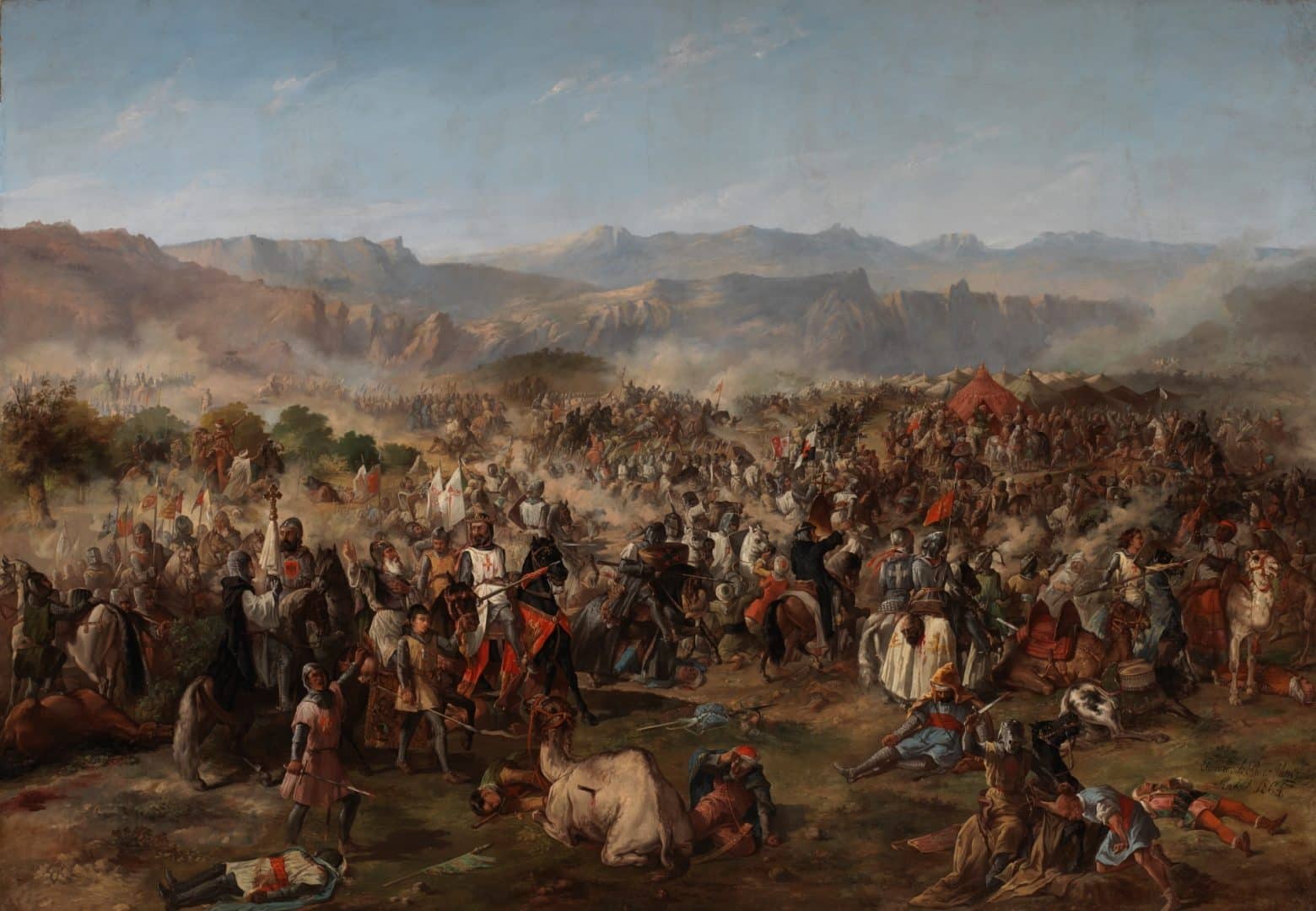 A Batalha de Navas de Tolosa expulsou os mouros da Península Ibérica