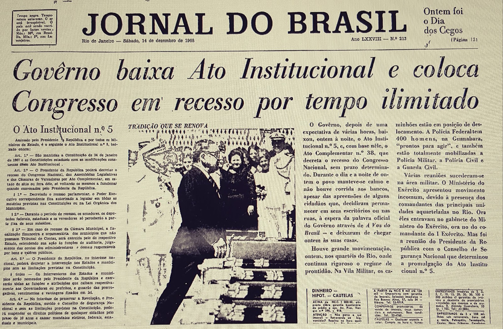 Entenda o que foi o Golpe Militar ocorrido no Brasil em 31 de março de 64