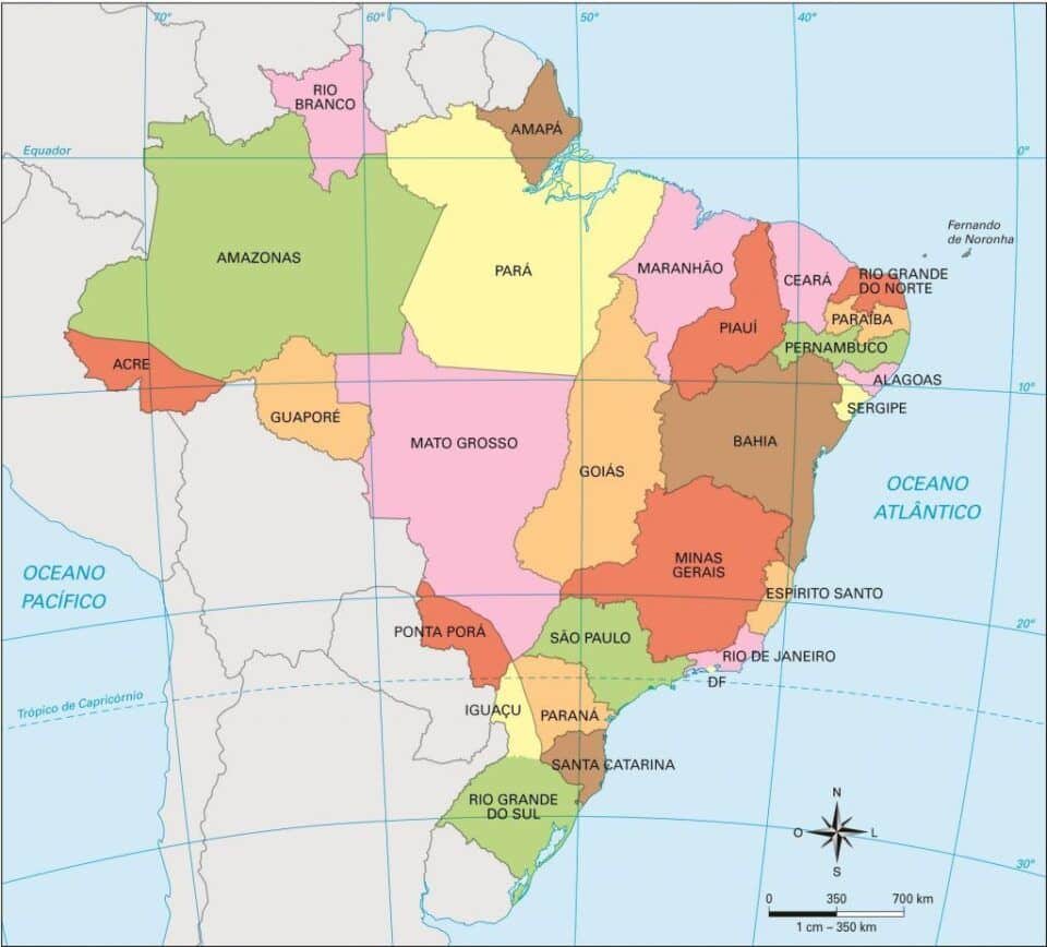 Estados Brasileiros: Quais são, como surgiram, características e curiosidades