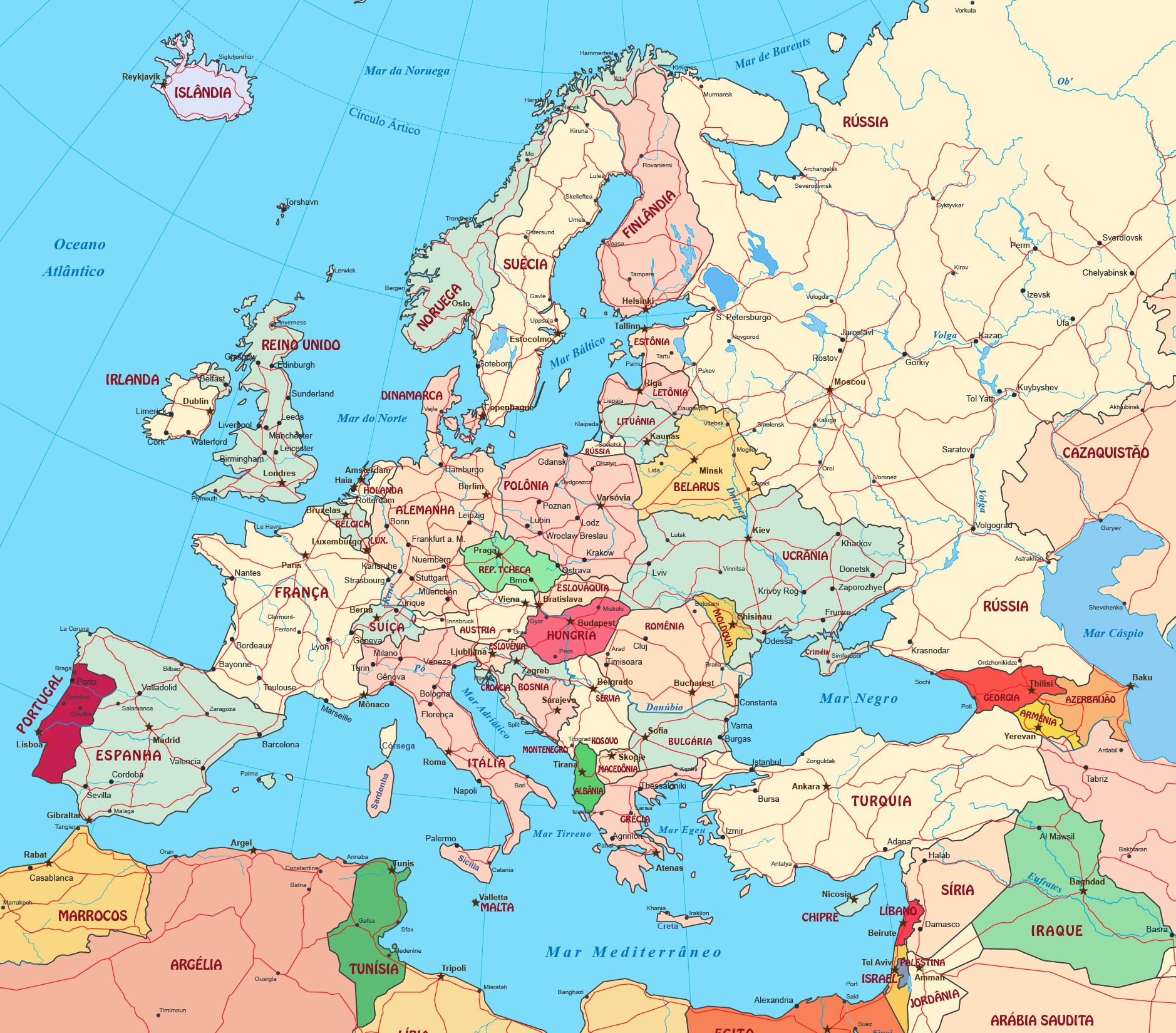 Saiba quais países fazem parte da Europa Ocidental e curiosidades